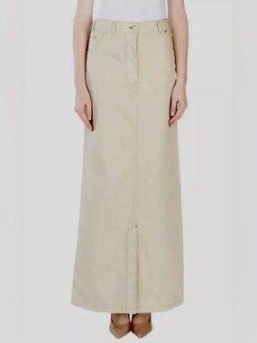 EUC Dries Van Noten Denim Maxi Skirt Size 36/S